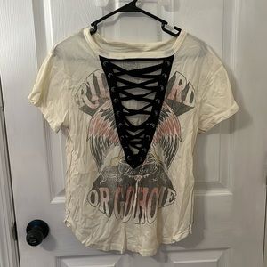 Cut out t shirt
